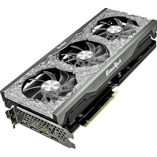 Відеокарта Palit RTX 3080 10Gb GameRock OC (NED3080H19IA-1020G) (GDDR6X, 320 bit, PCI-E v4.0 x16) Б/в - фото 7