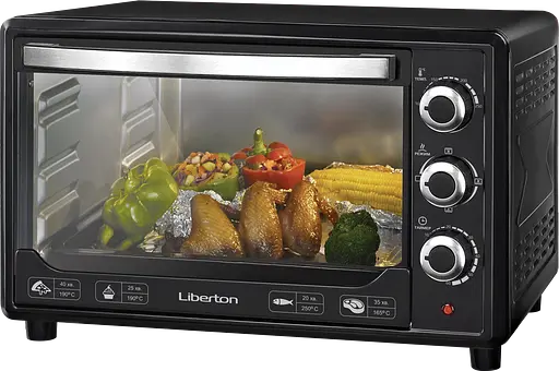 Электродуховка Liberton LEO-480 Black 2000W 48 л, конвекция