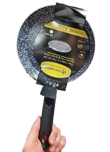 Сковорода мельничная Edenberg EB-3387 для блинов с гранитным покрытием 20 см. - фото 2