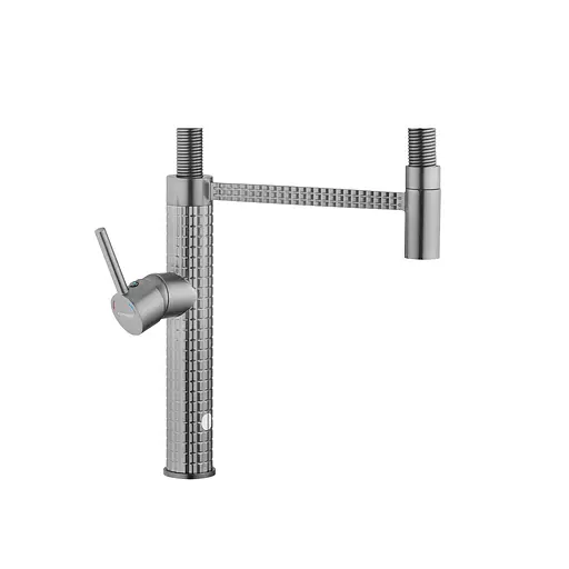 Змішувач для кухні Kroner KRP Ersel - GRP03999 Графіт - фото 6