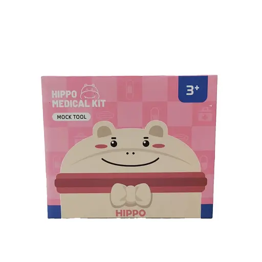 Набор доктора HZ 888 A стетоскоп, термометр, фонарик, подсветка, шприц, очки, аксессуары, в коробке (6983845401833) - фото 4