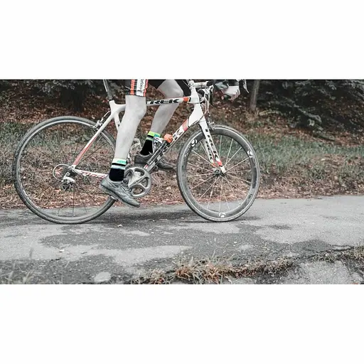 Носки DexShell Pro visibility Cycling водонепроницаемые XL 47-49 с зеленой полоской - фото 13