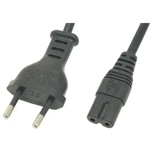 Кабель живлення 1.5 м, C7 для аудіо-відео техніки
