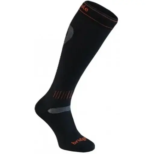 Шкарпетки Bridgedale Ski Ultra Fit Black/Orange M (1053-710547.009.M)