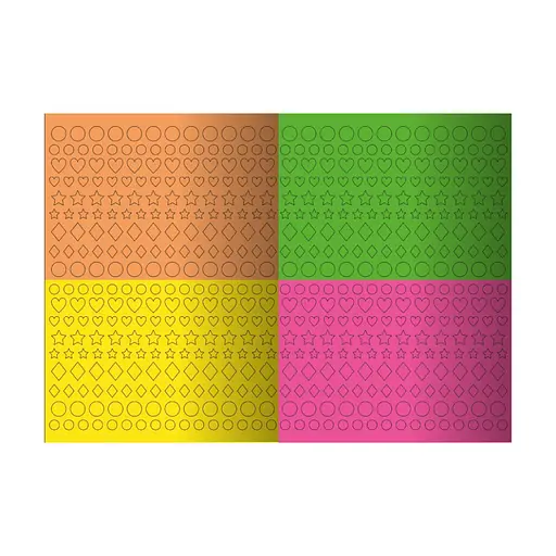 Детская книжечка с неоновыми стикерами "Морское королевство" РМ-69-02 - фото 2