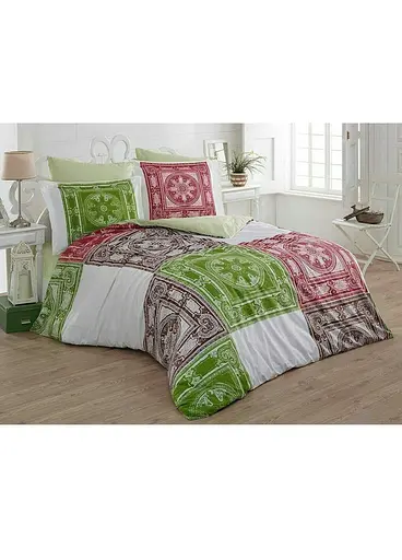 Турецька постільна білизна з 4 наволочками TURComFor SABA TC303375269 - фото 2