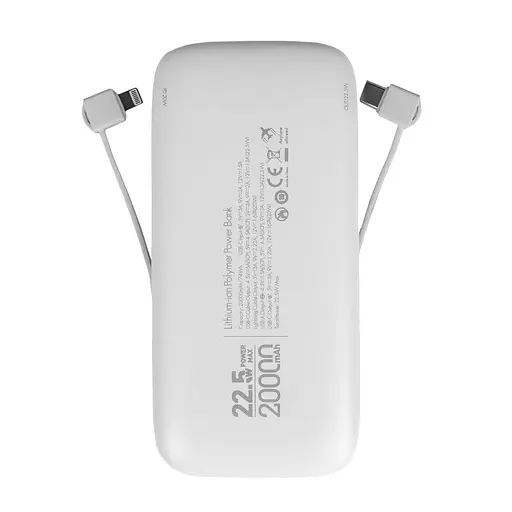 Универсальна мобильна батарея LogicPower LP PQ20 20000mAh 22.5W - фото 6
