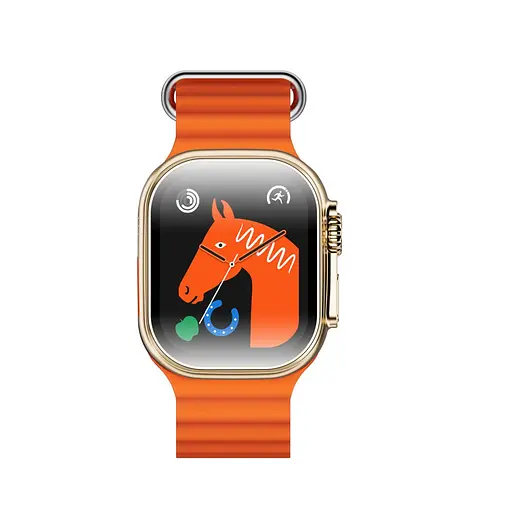 Смарт-часы W&O X10 Ultra 3 49mm 300 mAh IP67 Gold - фото 1