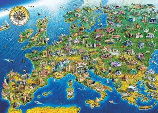 Пазл Art Puzzle Чудеса мира 2000 эл. (5484) - фото 2