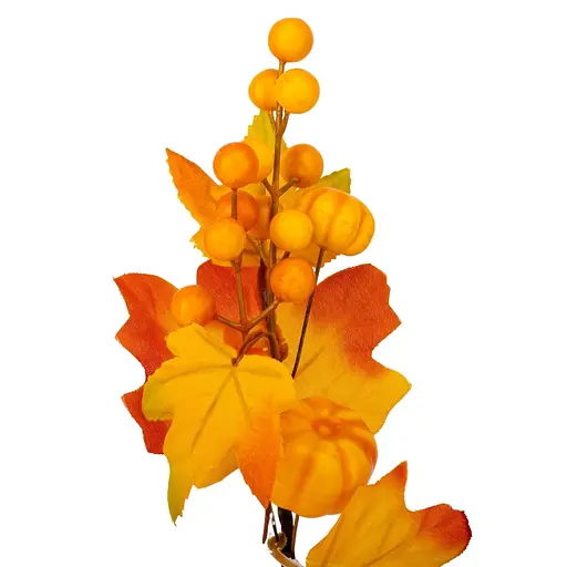Гілка Elisey Золоті спогади штучна з ягодами 31 см помаранчева (9232-002)       - фото 2
