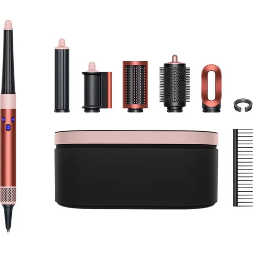 Фэн-стайлер Dyson Airwrap Multi-Styler and Dryer Straight to Wavy Strawberry Bronze/Blush Pink (560767-01) EU (123440) - фото 2