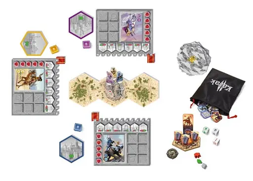 Настольная игра Lords of Boards Тайны замка Карак ІІ (Karak II) (укр.) + уникальное промо! (LOB2357UA) - фото 6