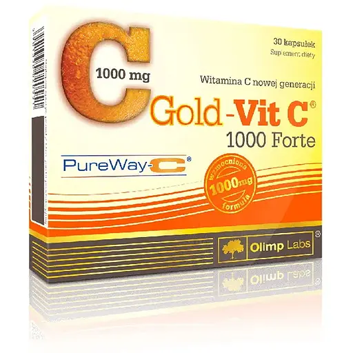 Витамины и минералы Olimp Gold-Vit C 1000 Forte, 30 капсул - фото 1