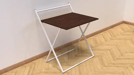 Стол трансформер Компакт 3 750x790x720 Белый металл ДСП Венге Магия 16 мм FRD-105403 - фото 5