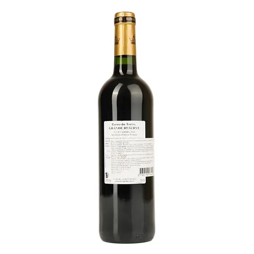 Вино Baron du Tertre 2019 AOP Cahors красное сухое 13.5% 0.75 л  - фото 4