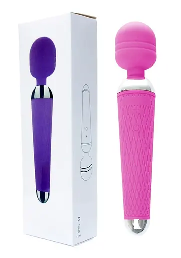 Масажер B - Series Magic Power Massager Wand 19.5 см (рожевий) - фото 13