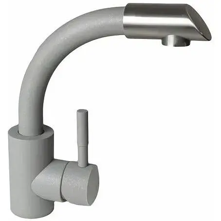 Смеситель для кухни Platinum 8303 sk серый металлик Серый - фото 1
