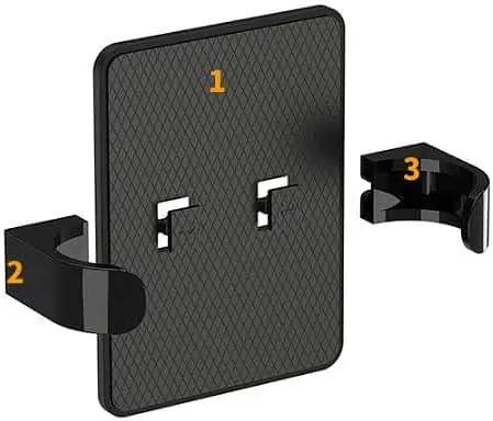 Підставка для гребінців LAKYMIE настінна самоклеюча - фото 4