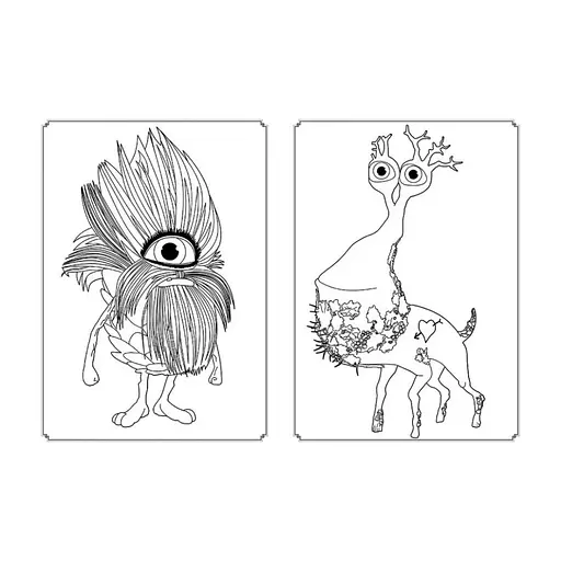 Розмальовка Магія кольору. Чарівний світ Ранок 1807005 з наклейками - фото 3