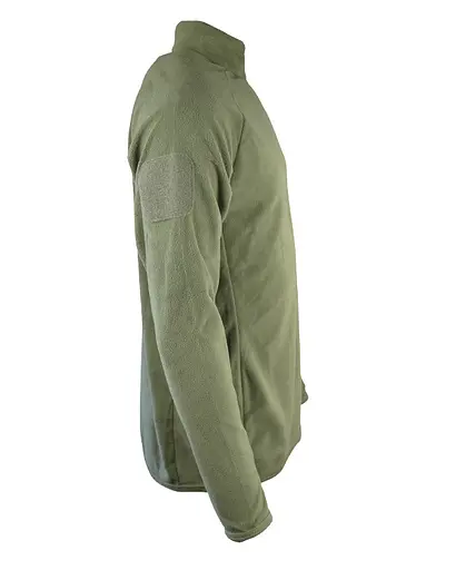 Флісова кофта Kombat UK Alpha Mid-Layer Fleece M Оливкова (1000-kb-amlf-olgr-m) - фото 3
