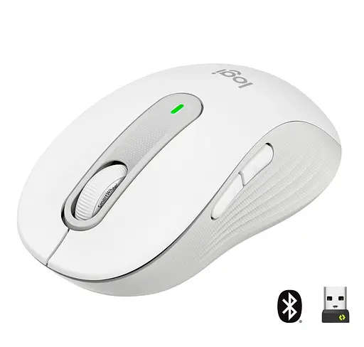 Беспроводная мышь Logitech Signature M650 Wireless Off-White (910-006255) - фото 1