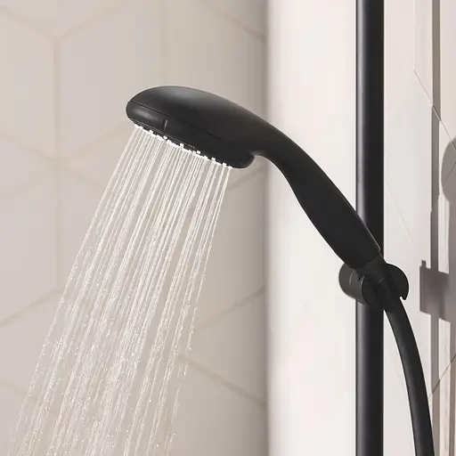 Змішувач для ванни Grohe QuickFix Start Black UA30330702, Чорний матовий - фото 10