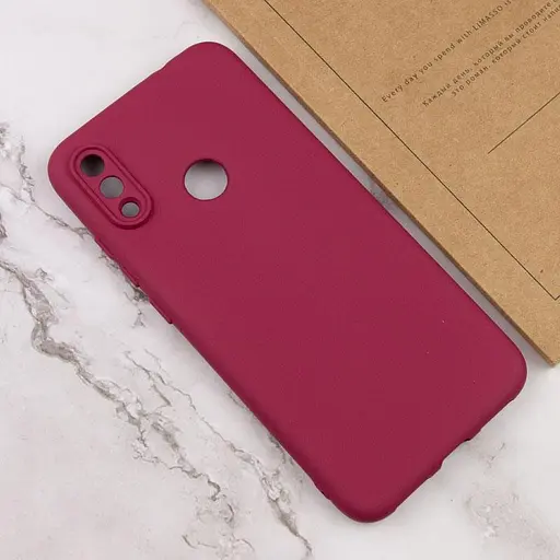 Чохол TPU Getman Liquid Silk Full Camera для Xiaomi Redmi Note 7 / Note 7 Pro / Note 7s Бордовий / Marsala - фото 4