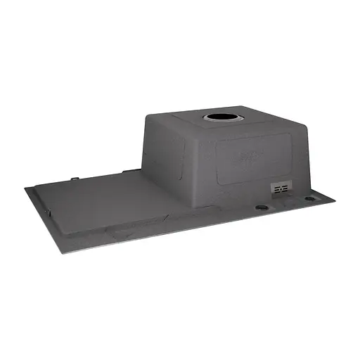 Кухонна мийка інтегрована Lidz Handmade H7849L крило ліворуч (LDH7849BRUL45592) Brushed Steel 3,0/1,0 мм, Нержавіюча сталь - фото 5