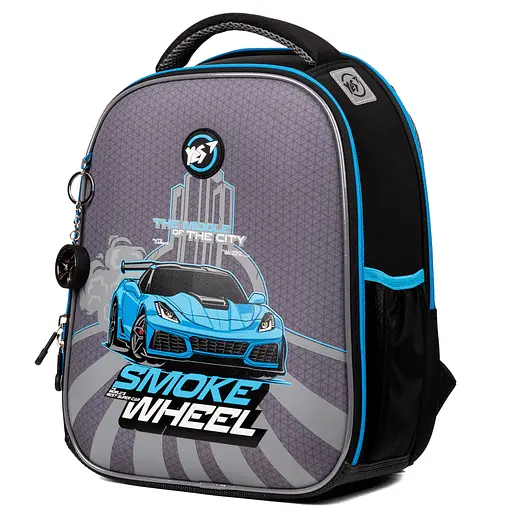 Рюкзак шкільний каркасний Yes Smoke Wheel H-100 - фото 3