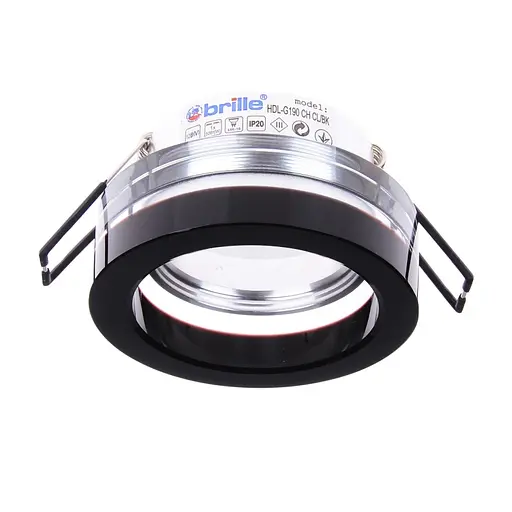 Светильник точечный Brille декоративный HDL-G190 CH CL/BK MR16 L13-036