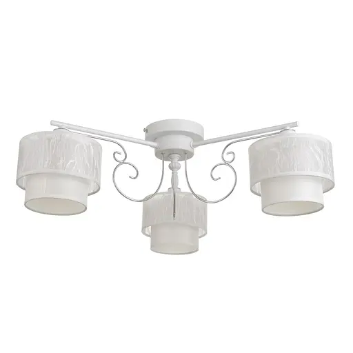 Люстра потолочная Brille E14 60W WH (BKL-499C/3)