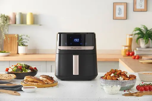 Мультипечь Russell Hobbs 1500Вт 5.5л 9 программ пластик черный - фото 3