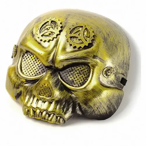 Маска Стімпанк напівчереп пластик - фото 1