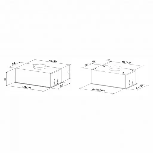 Витяжка ELEYUS GEMINI 700LED 52 BL - фото 14