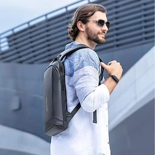 Рюкзак городской Mark Ryden 9813 13л с отсеком для ноутбука 15,6"Black (16255) - фото 10