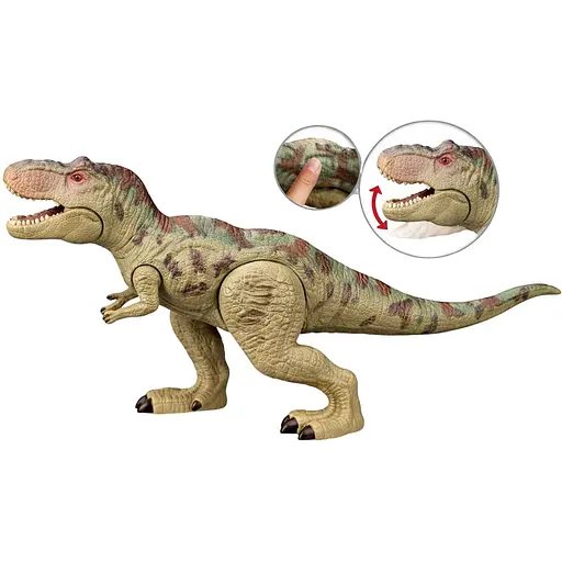 Фигурка Dino Toys Тираннозавр двигающийся зелено-коричневый F3 (Q9899-F3) - фото 1