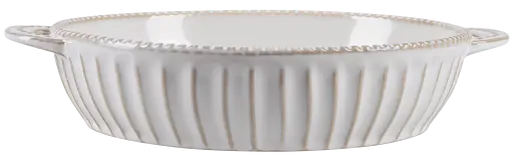 Форма для запекания Limited Edition Allegra Biege круглая каменная керамика 25.5x21x5.5 см (GJH012-25-2-129) - фото 3