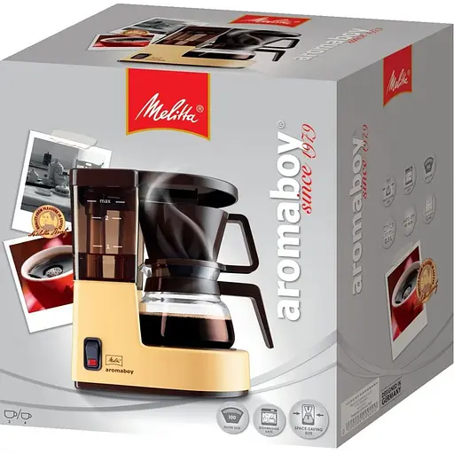 Капельная кофеварка Melitta Aromaboy brown 1015-03 - фото 4