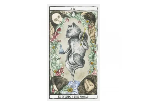 Карты Таро Fournier Кошек (Tarot Cats by Ana Juan) (ВР_КТКК) - фото 5