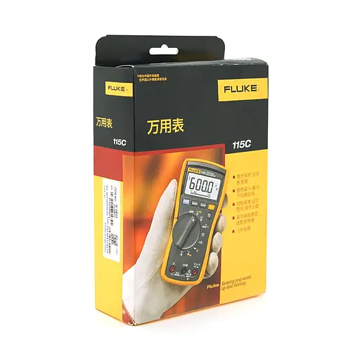Мультиметр Fluke 115C, Измерение: V, A, C, R, F - фото 2