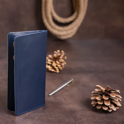 Кожаный портмоне Shvigel 18х9х1 см acs0016025 - фото 7