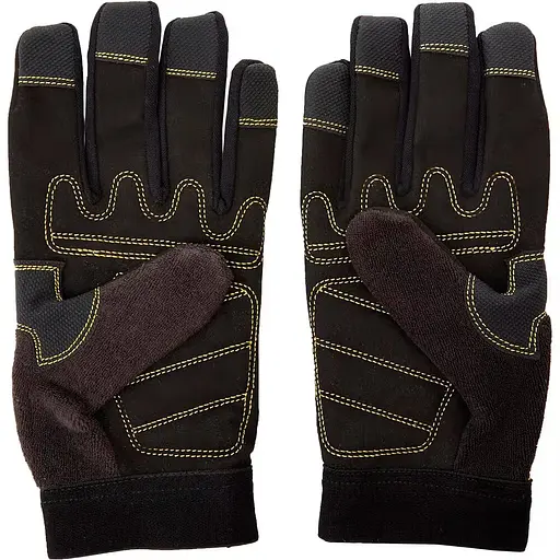 Рукавички DeWalt універсальні з додатковими накладками на долоні та пальцях р.L/9 (DPG21L) - фото 2