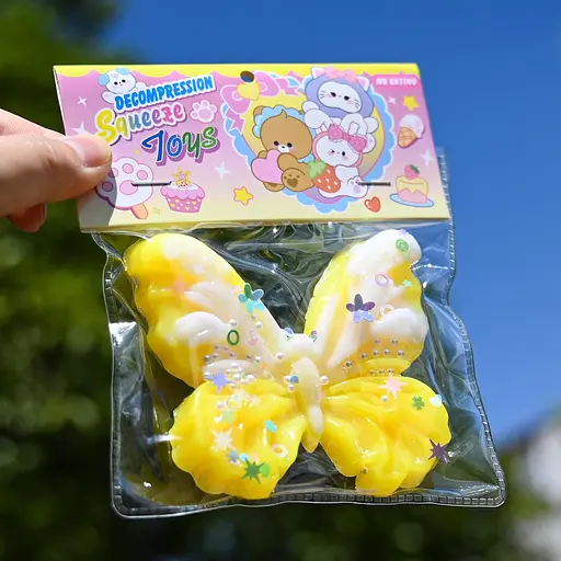 Антистрес Метелик, блискітки, C70649 (В асортименті) - фото 2