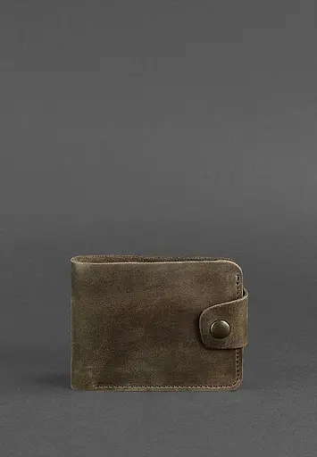 Шкіряне портмоне 4.3 темно-коричневе - фото 2