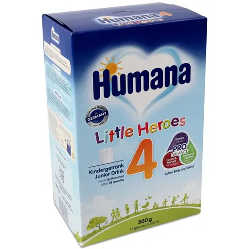 Уценка. Суміш Humana 4 Little Heroes суха молочна 500 г - фото 2