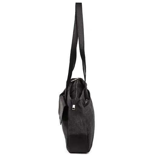 Женская сумка тоут Tarwa из канвас и кожи 25х35х9 см sum0028158 - фото 4