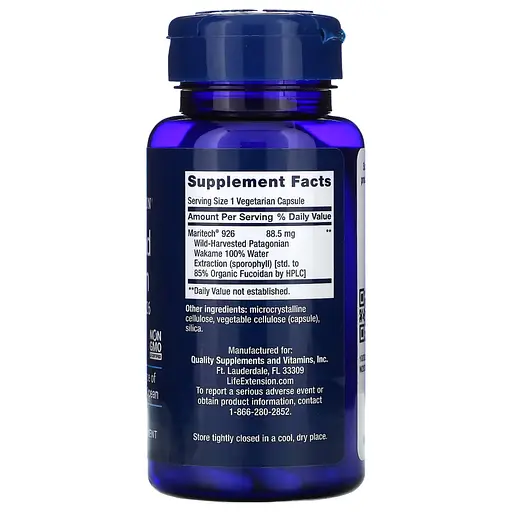 Натуральная добавка Life Extension Optimized Fucoidan, 60 вегакапсул - фото 2