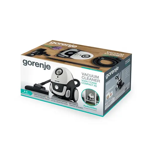 Пылесос с мешком Gorenje VCEA11CXWII - фото 6