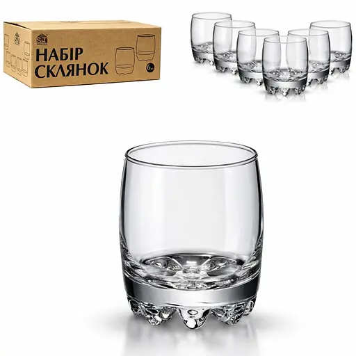 Набір склянок S&T 6 шт. 300 мл (9327) - фото 1