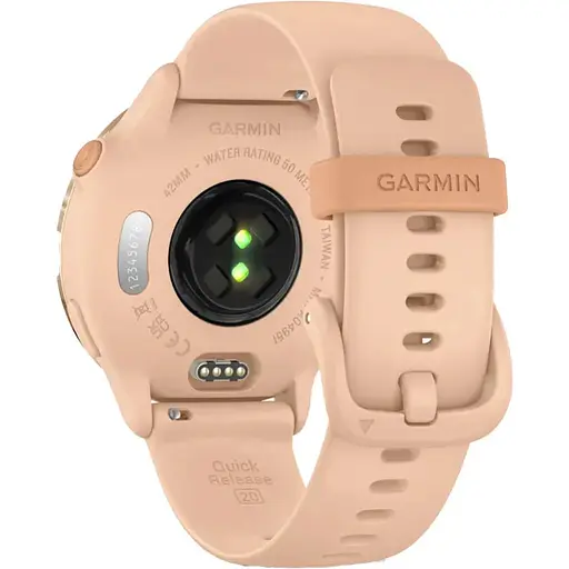 Смарт-годинник Garmin Vivoactive 6 Metallic Pink Dawn with Pink Dawn Band (010-02985-03) - фото 2